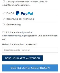 Alternative view of ONLINE GESCHENKKARTE