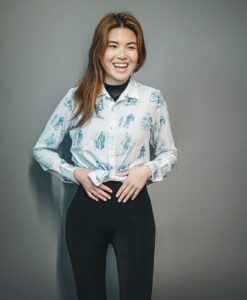 OMLOOP LS SHIRT LIGHT BLUE – Bild 3