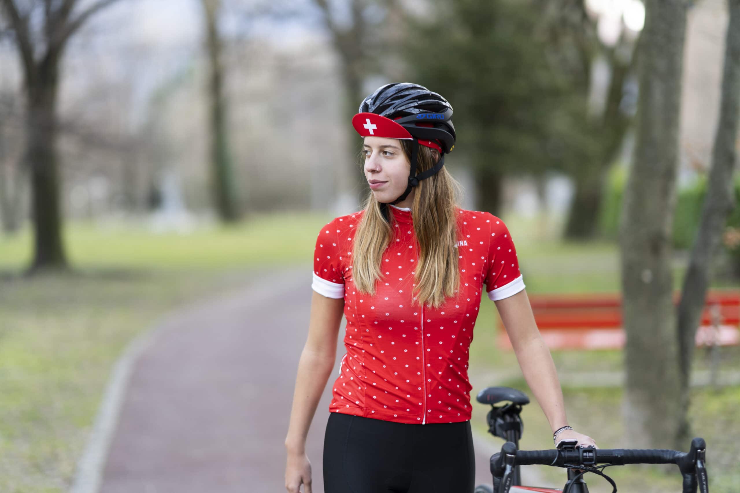 SWISS SS JERSEY RED/WHITE – Bild 6