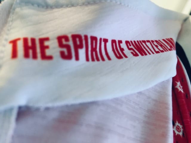 SWISS SS JERSEY RED/WHITE – Bild 5