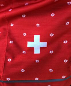 SWISS SS JERSEY RED/WHITE – Bild 4