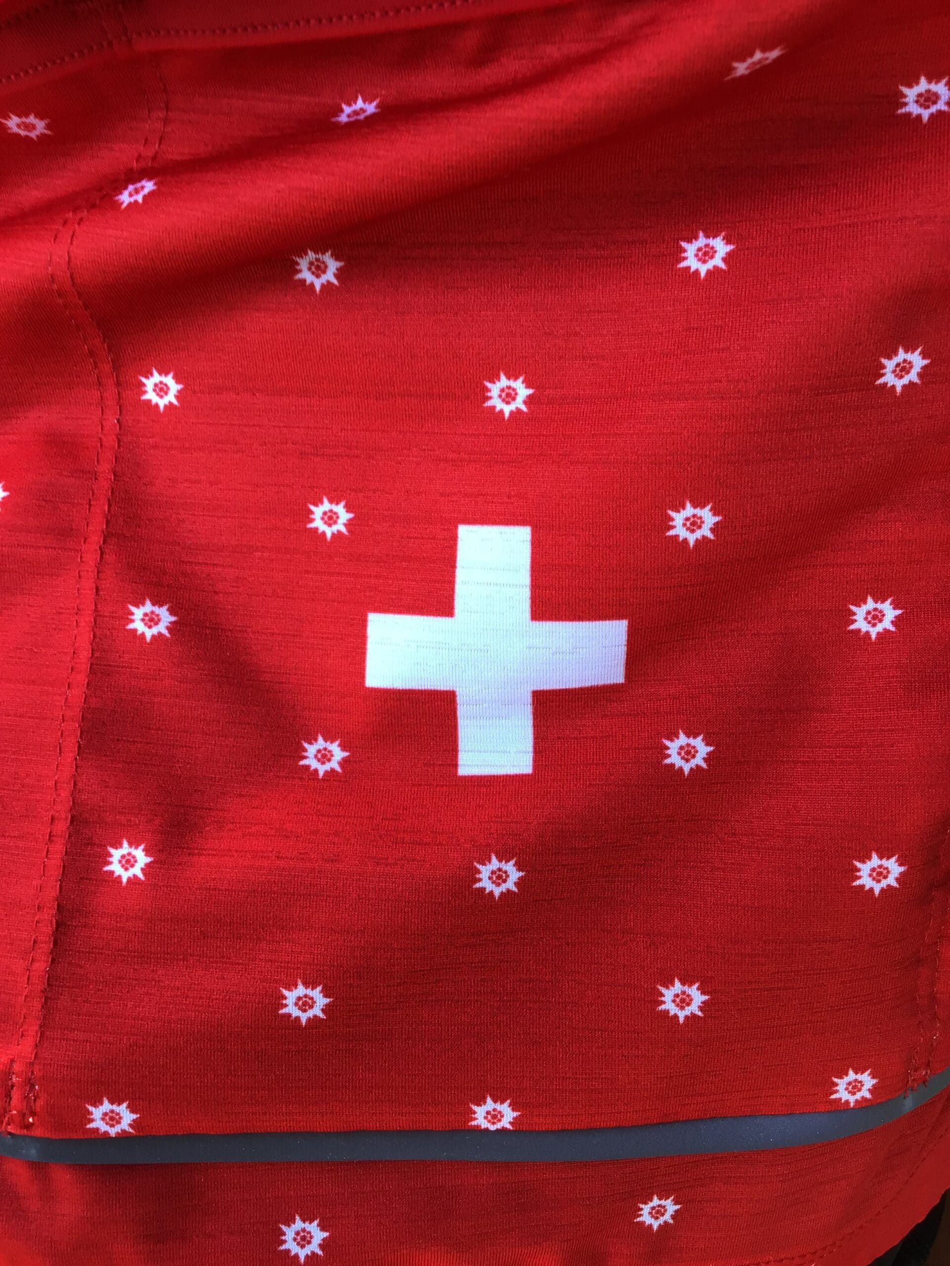 SWISS SS JERSEY RED/WHITE – Bild 4