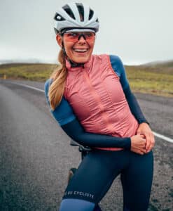 Alternative view of LOLA ARMWARMER NAVY