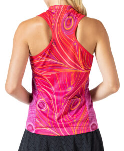 Alternative view of SUN GODDESS NS JERSEY PINK PEACOCK
