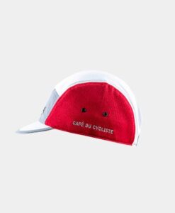 Alternative view of CYCLING CAP GRAVEL WHITE GREY WINE