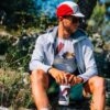 CYCLING CAP GRAVEL WHITE GREY WINE