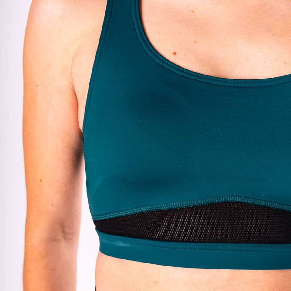 LISA SPORTS BRA ALPINE GREEN – Bild 7
