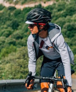 CYCLING CAP GRAVEL WHITE GREY WINE – Bild 8