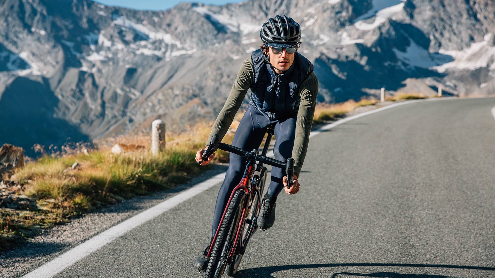 MARIE BIB TIGHTS NAVY – Bild 7