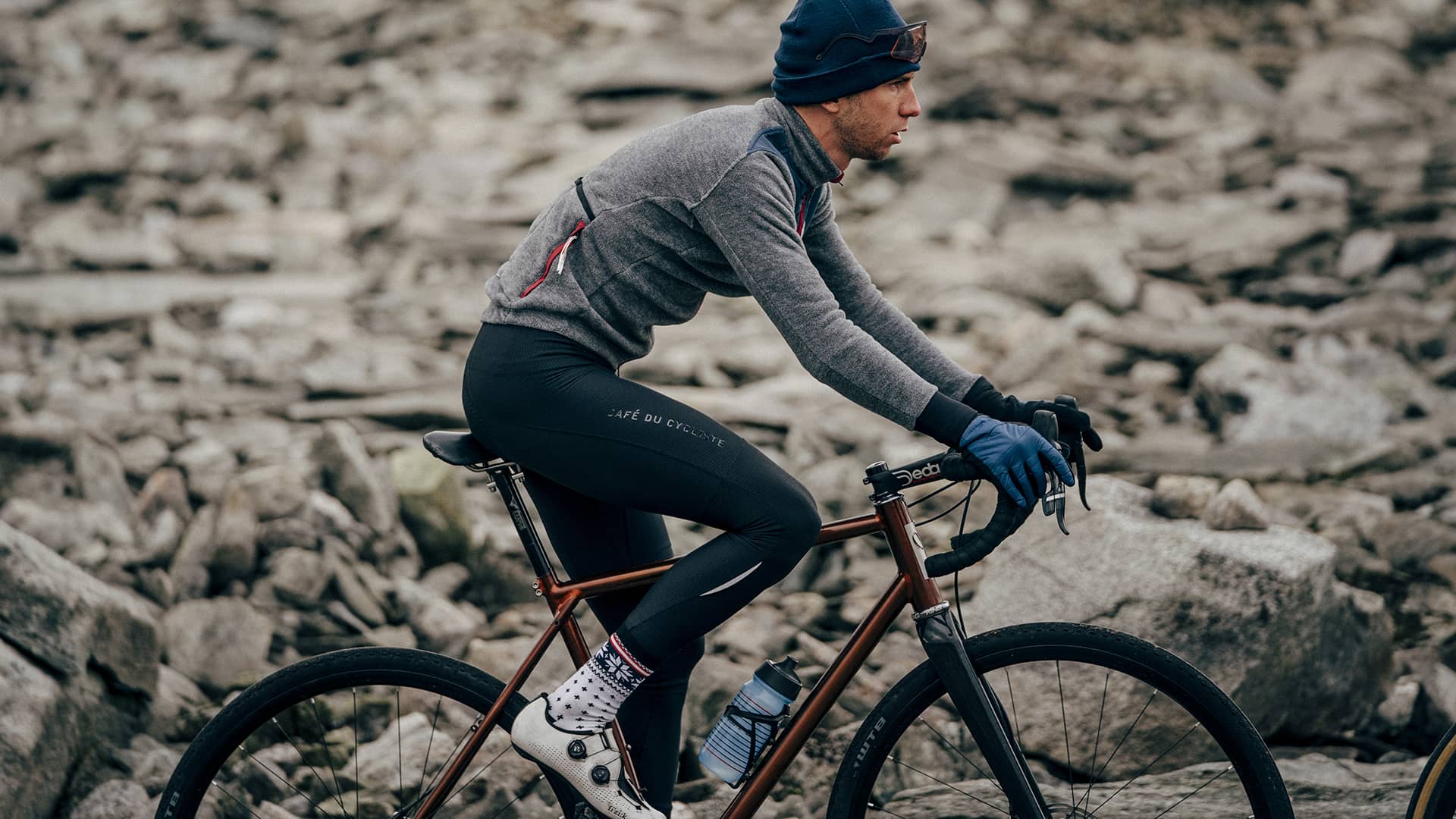 CYCLING SOCKS NORDIC NAVY – Bild 3