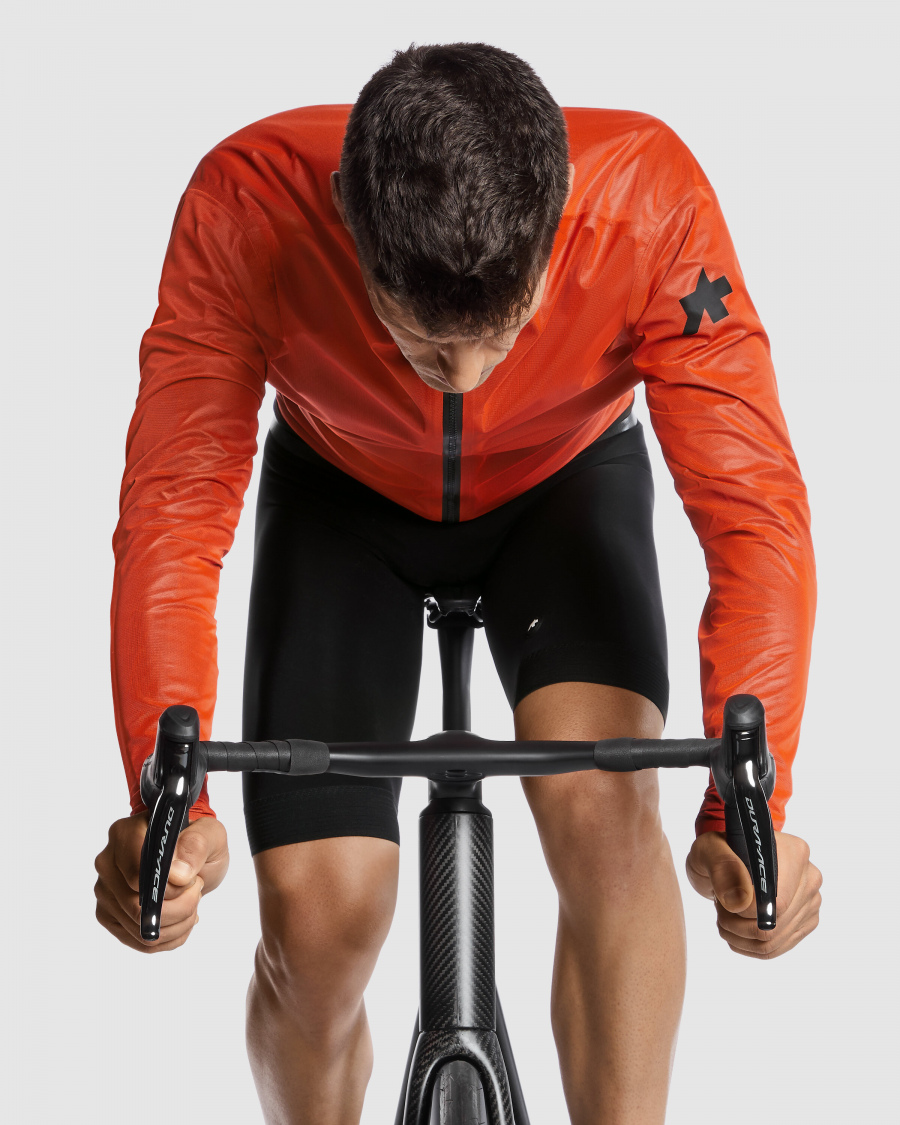 EQUIPE RS RAIN JACKET TARGA ORANGE – Bild 5