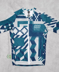 Alternative view of KEIRIN SS JERSEY GREENBLUE