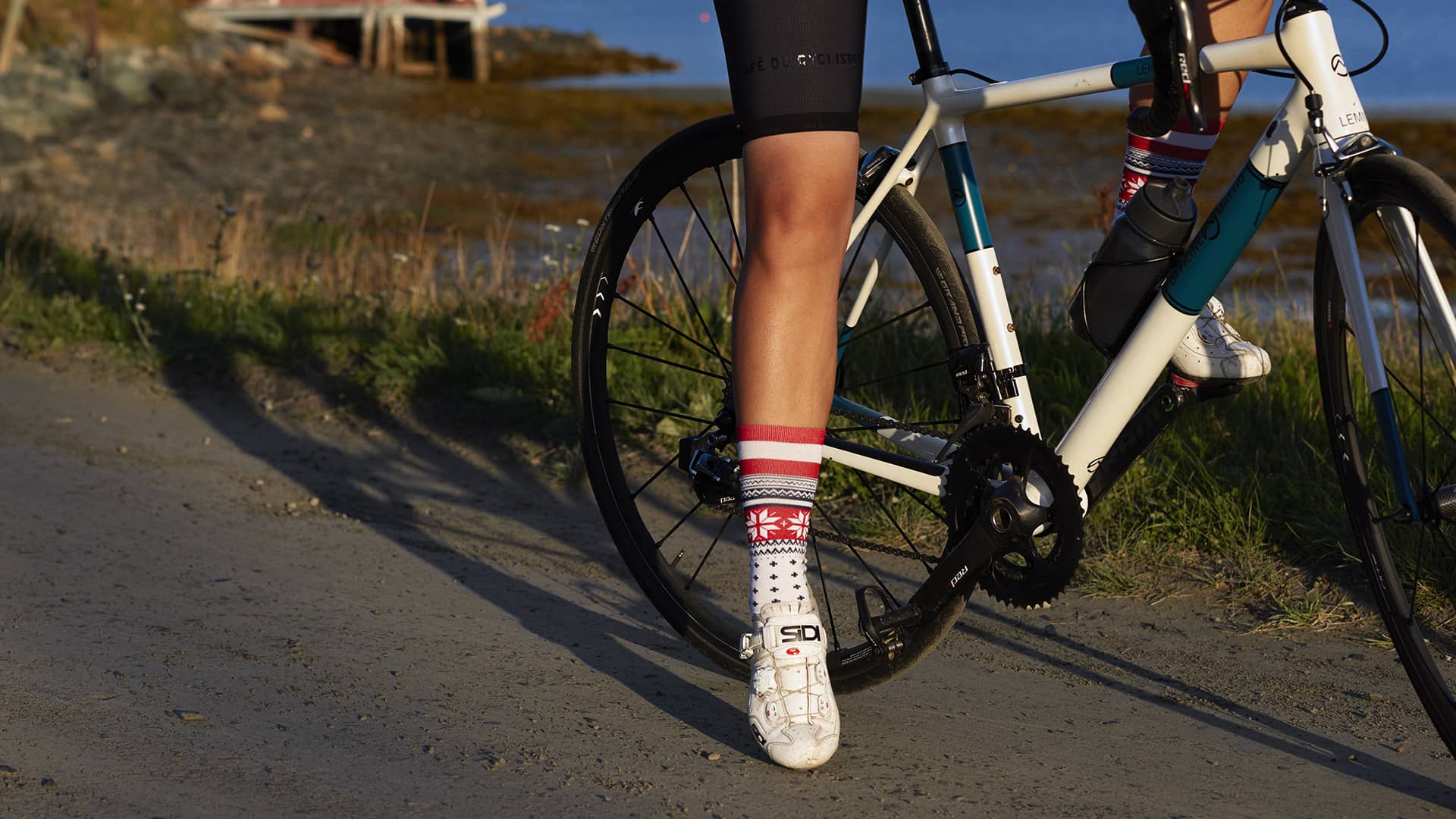 CYCLING SOCKS NORDIC RED – Bild 6