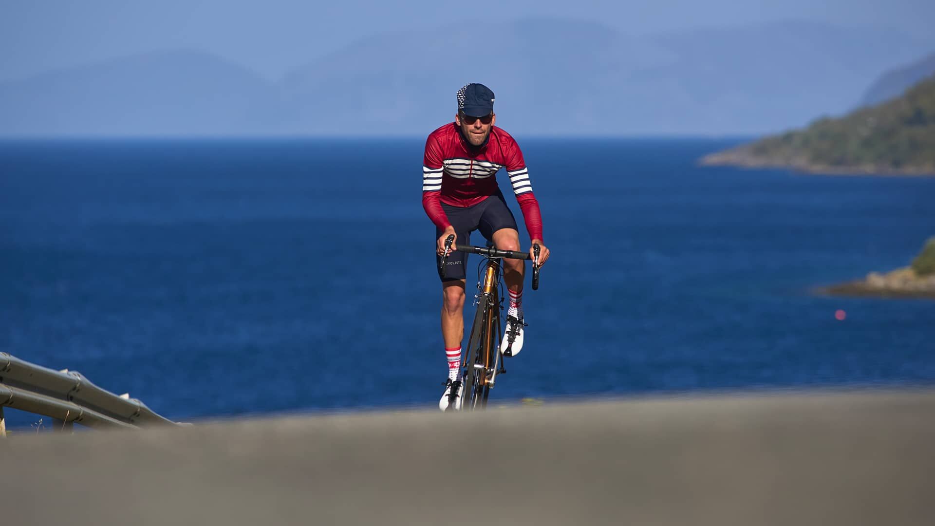 CYCLING SOCKS NORDIC RED – Bild 7