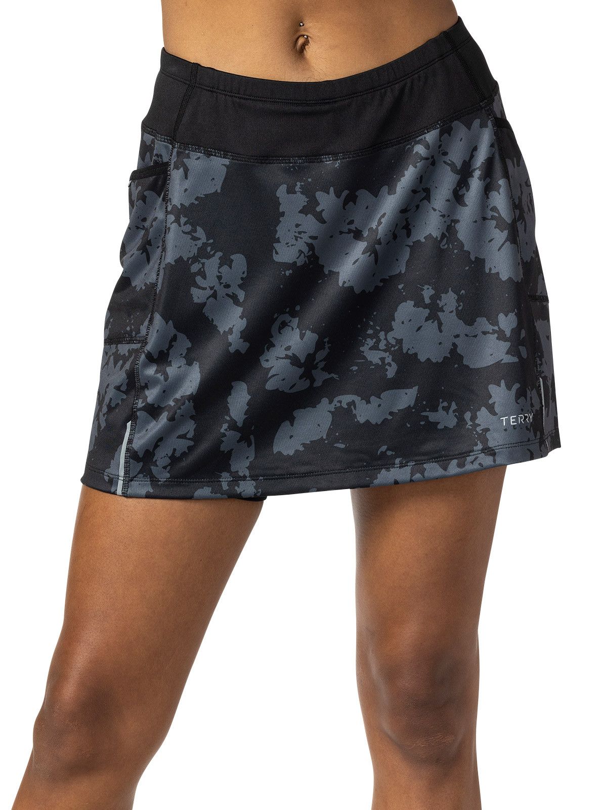 TRIXIE SKORT BLACK FLORAL – Bild 3