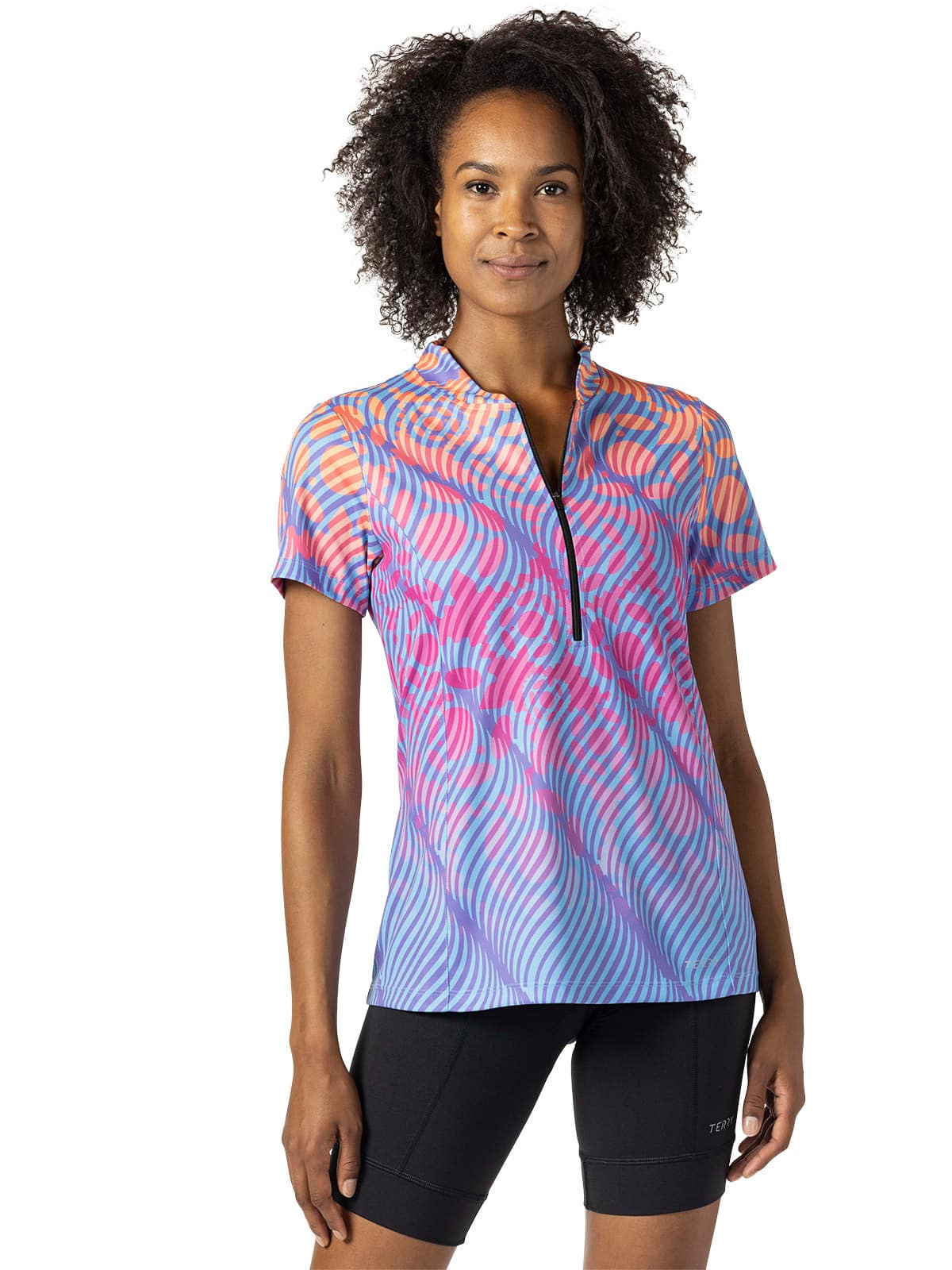 ACTIF SS JERSEY BE STILL/FADE