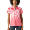 ACTIF SS JERSEY FLOWER FADE/CORAL