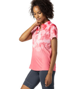 ACTIF SS JERSEY FLOWER FADE/CORAL – Bild 3