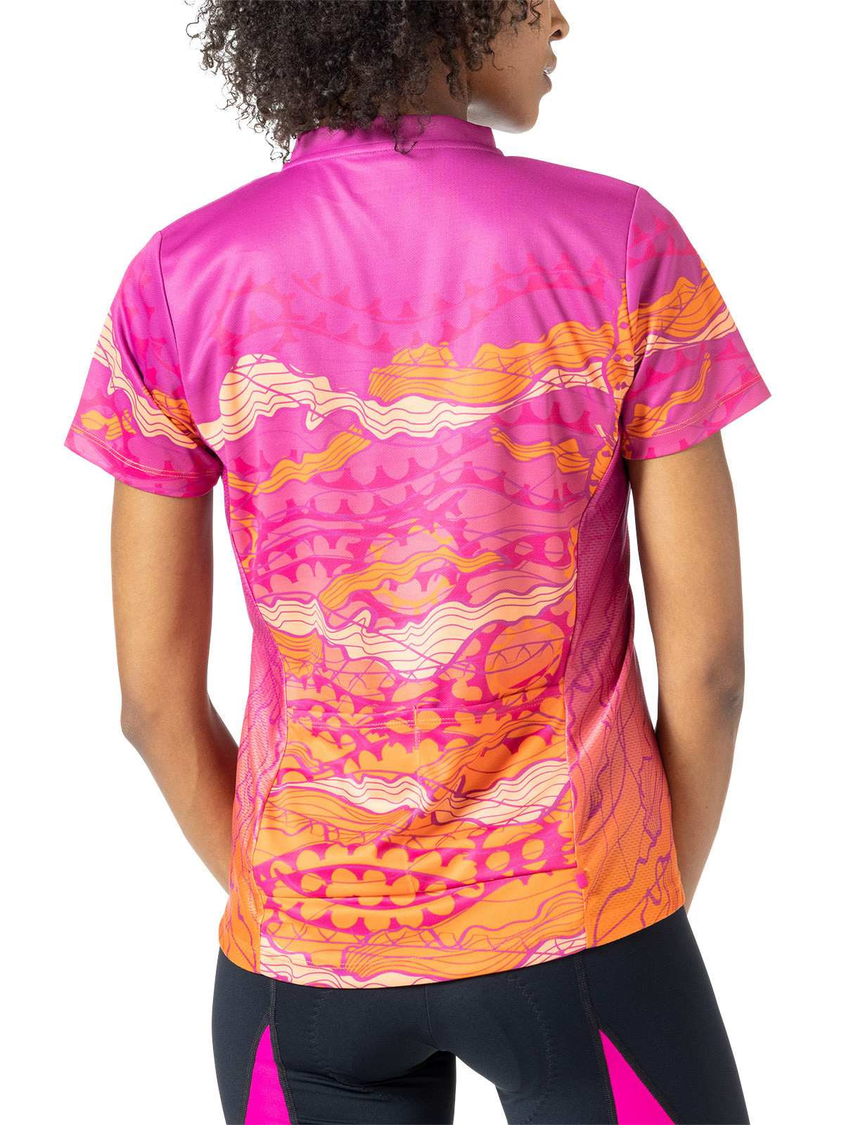 BREAKAWAY MESH SS JERSEY PINK TIDE – Bild 2
