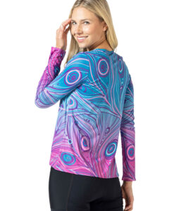 SOLEIL FREE LS TOP BLUE PEACOCK – Bild 2