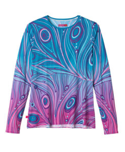 SOLEIL FREE LS TOP BLUE PEACOCK – Bild 3