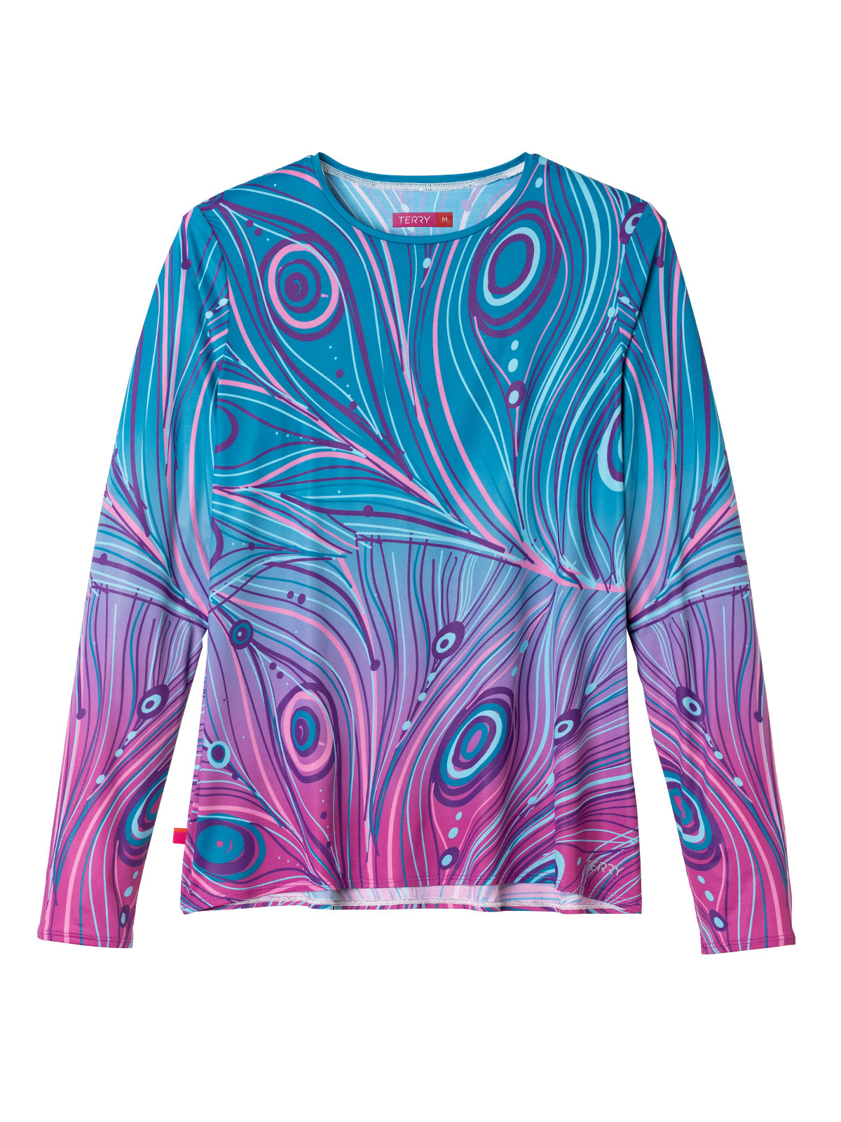 SOLEIL FREE LS TOP BLUE PEACOCK – Bild 3