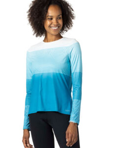 SOLEIL FLOW LS TOP ZOOM BLUE