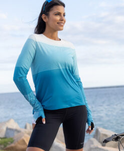 SOLEIL FLOW LS TOP ZOOM BLUE – Bild 3