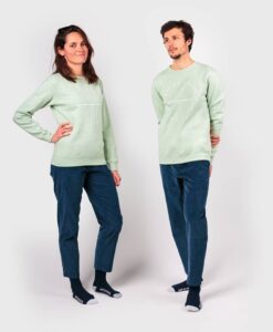 CLEMENTINE LS JERSEY ALMOND GREEN – Bild 6