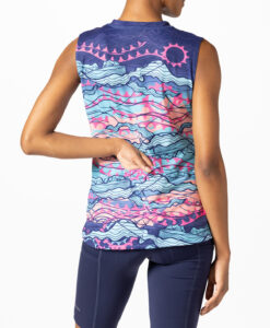 WAYFARER SLEEVELESS TOP BLUE TIDE – Bild 5