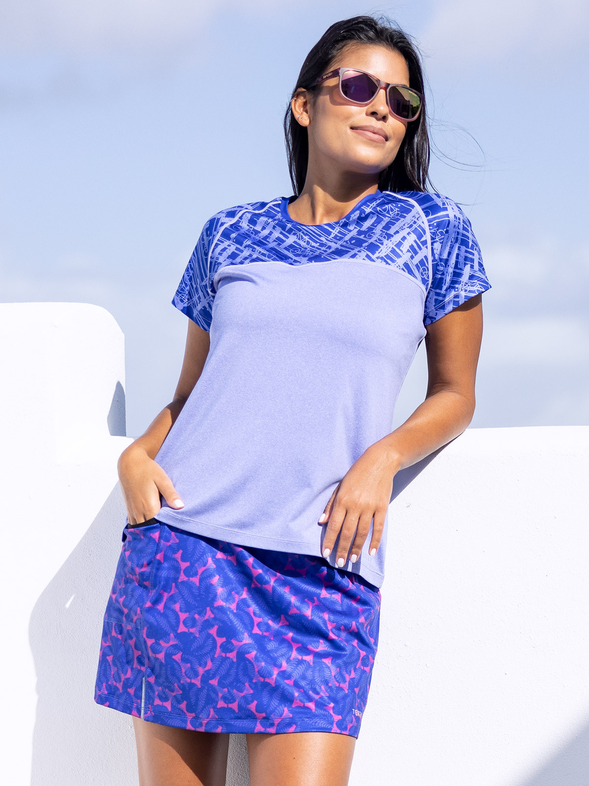ROADBLOCK SS JERSEY BLUE IRIS – Bild 3