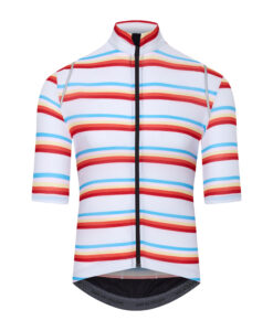 Alternative view of MONA SS JERSEY CREAM ORANGE BLUE