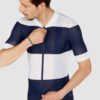 ANGELINE SS JERSEY NAVY WHITE