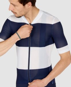 ANGELINE SS JERSEY NAVY WHITE