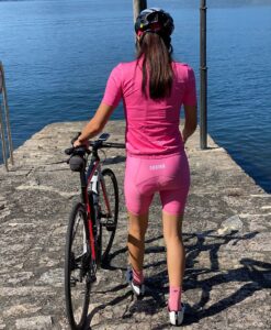 PINK BIB SHORTS LONG