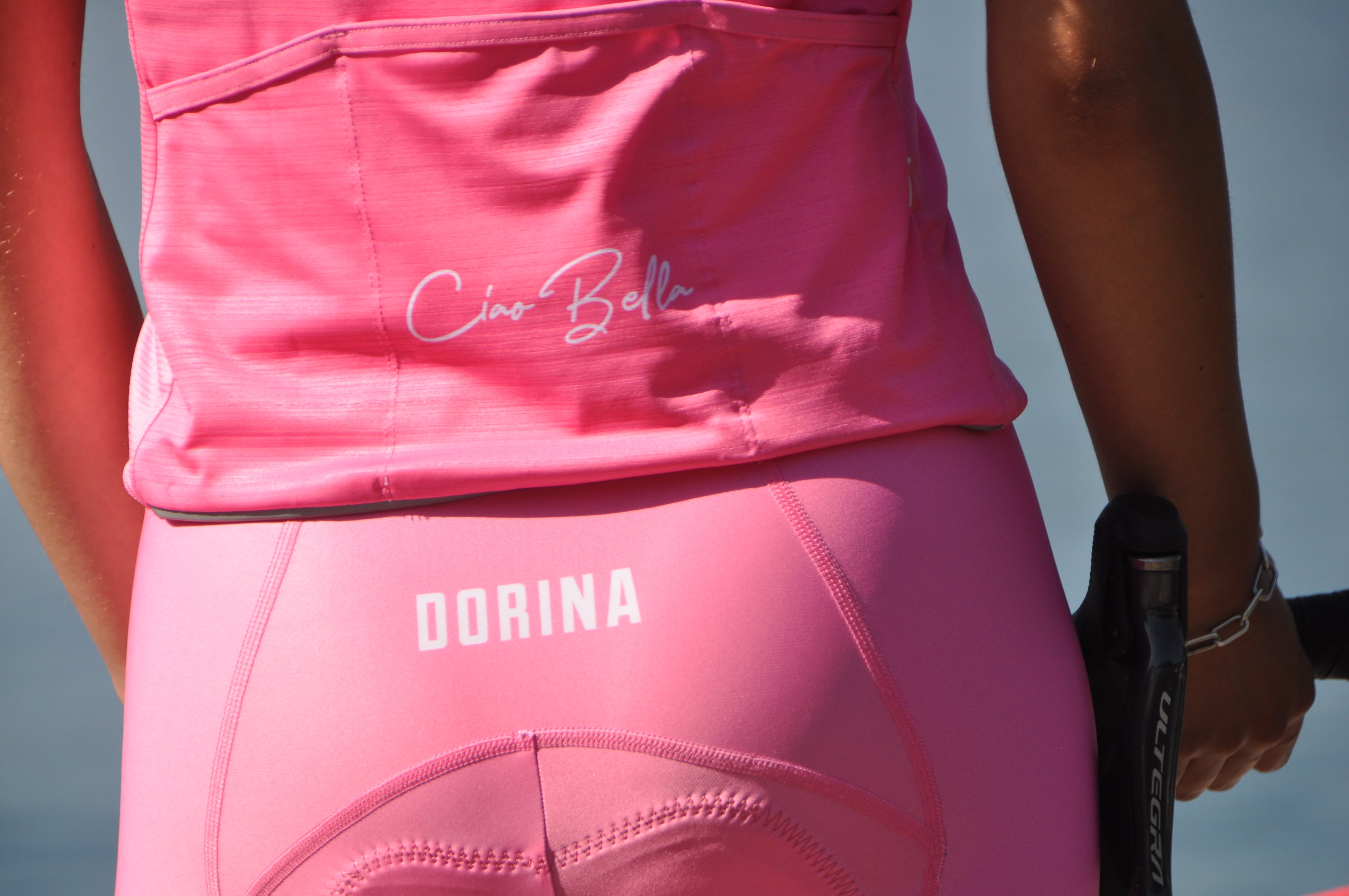 PINK BIB SHORTS LONG – Bild 3