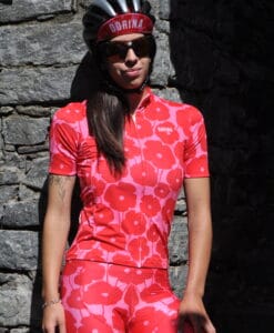 PINK FLOWER BIB SHORTS SHORT – Bild 3