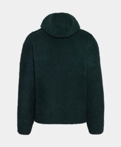 ONDINE FLEECE TOP DARK GREEN – Bild 3