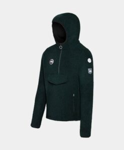 ONDINE FLEECE TOP DARK GREEN – Bild 4