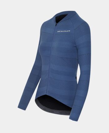 CORINNE LS JERSEY DENIM BLUE – Bild 3