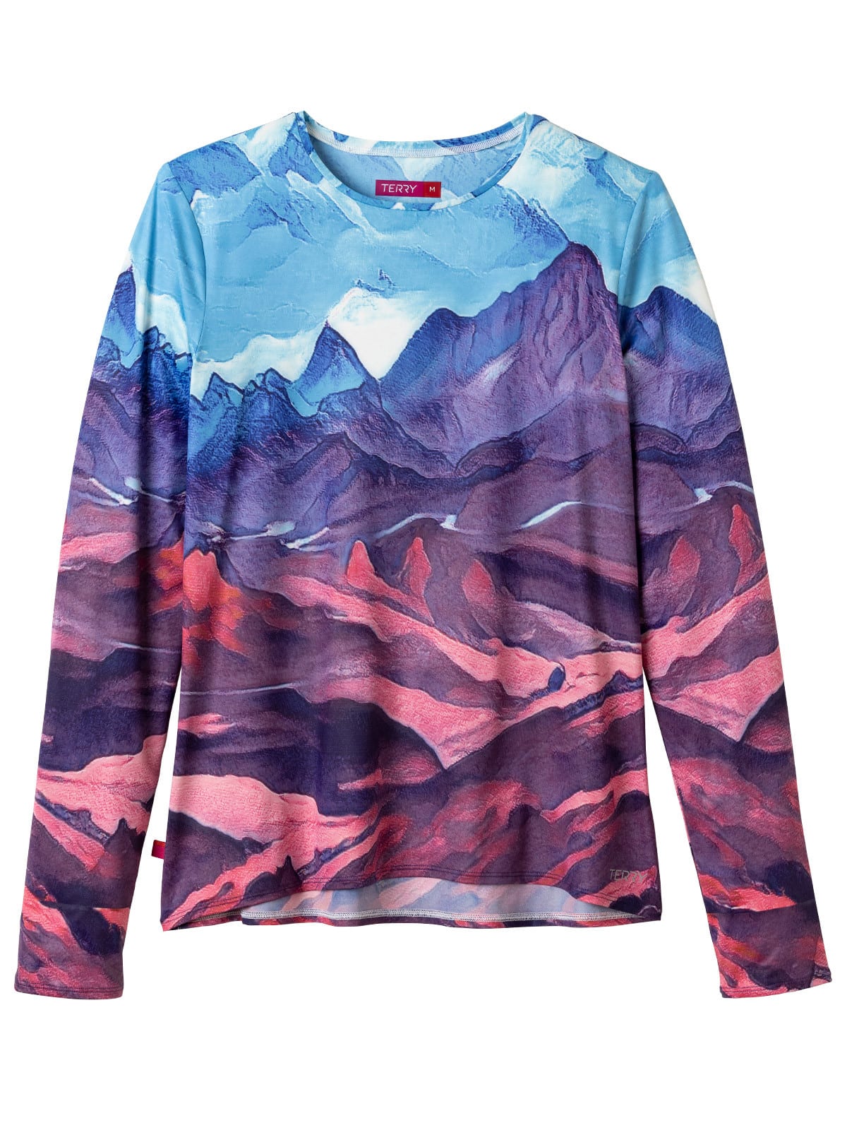 SOLEIL FLOW LS TOP PASSO AZURRA – Bild 3
