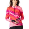 SUNBLOCKER LS JERSEY LEVEL UP PINK