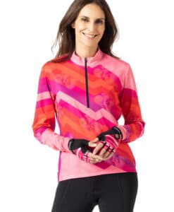 SUNBLOCKER LS JERSEY LEVEL UP PINK