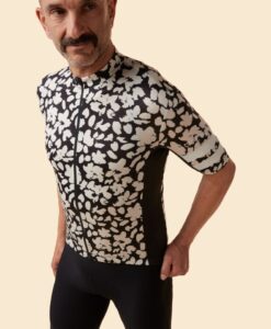 FLORIANE SS JERSEY BLACK PRINT