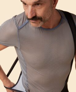 CECILIA SS BASELAYER SLATE GREY