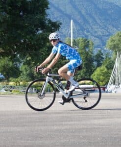 BLUE WHITE FLOWER SS JERSEY – Bild 9