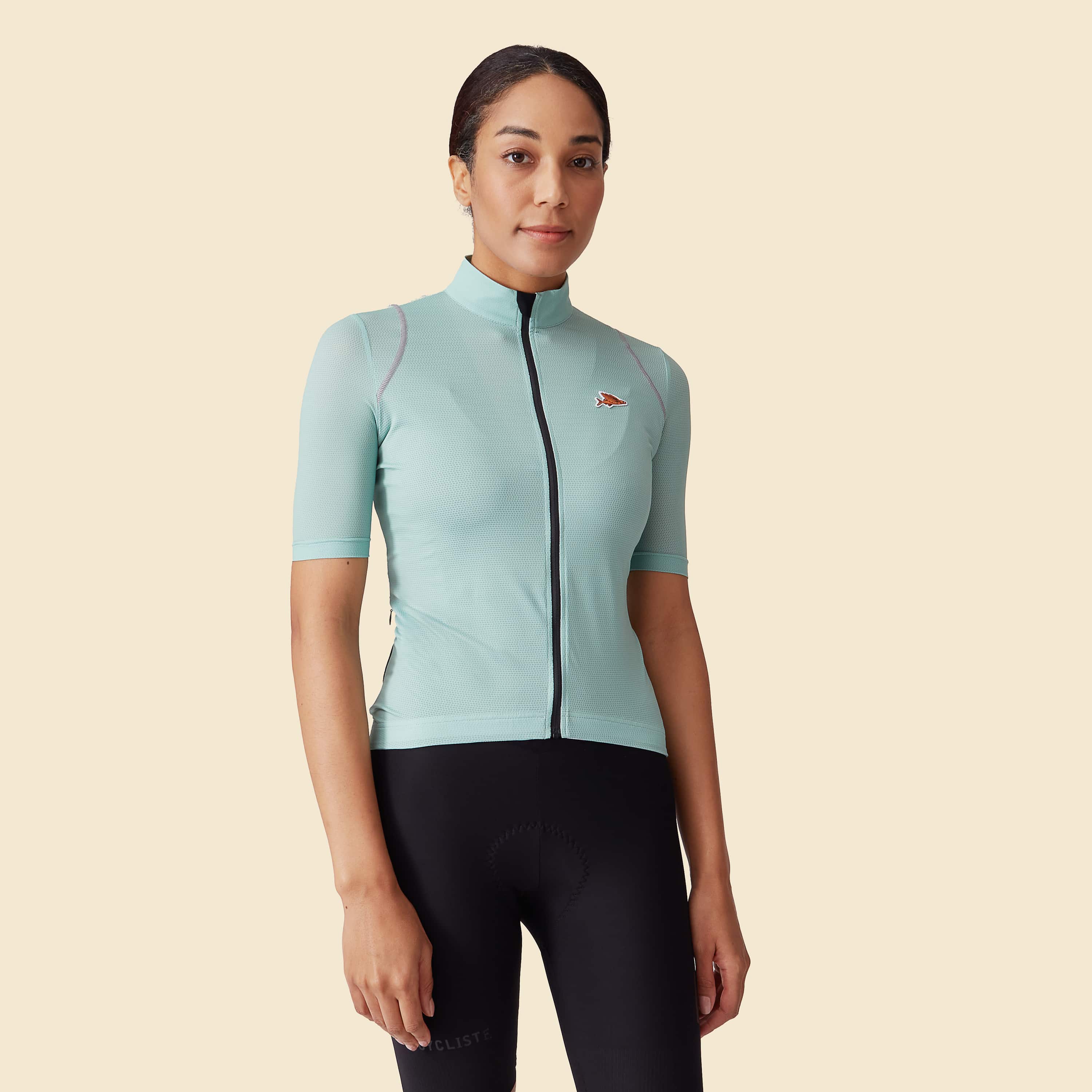 MONA SS JERSEY AGAVE GREEN – Bild 4