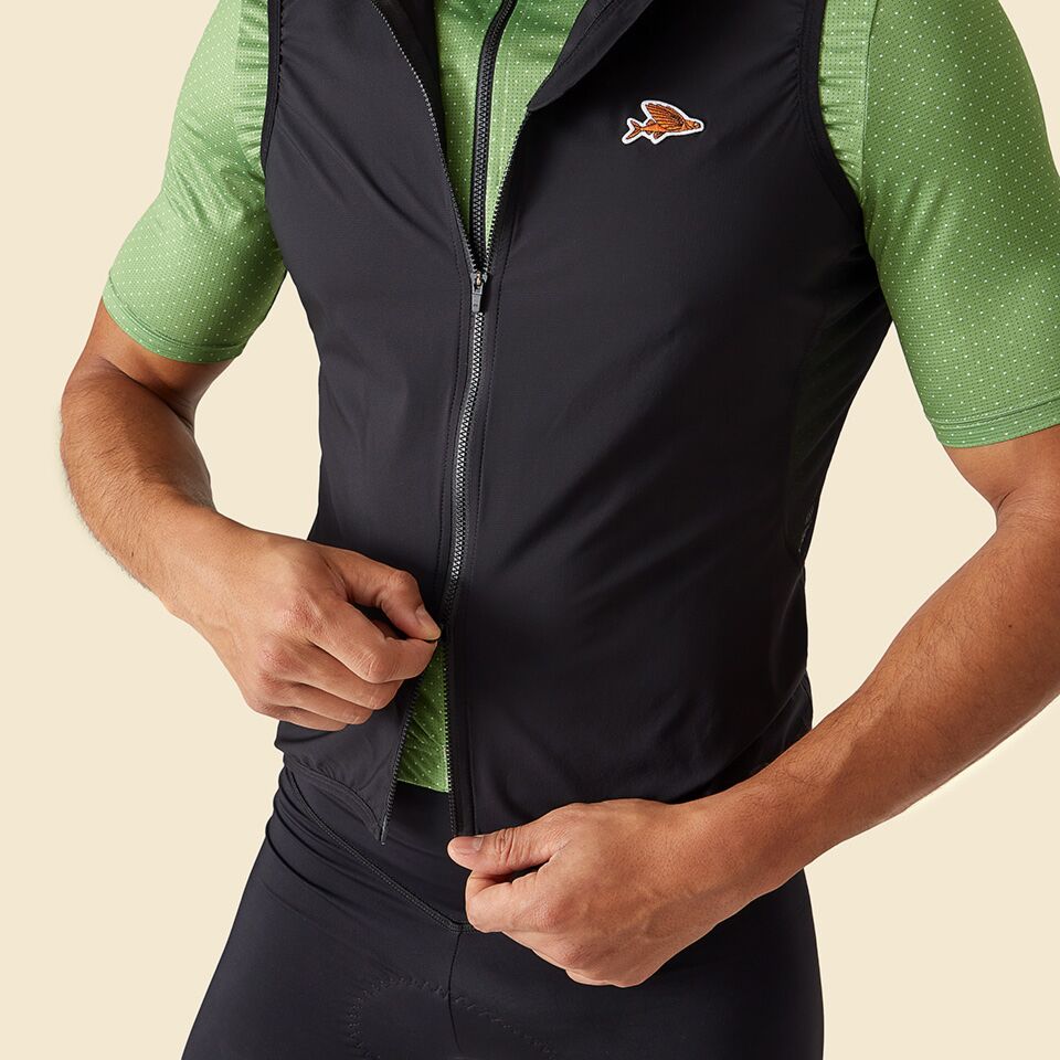 EDITH GILET BLACK
