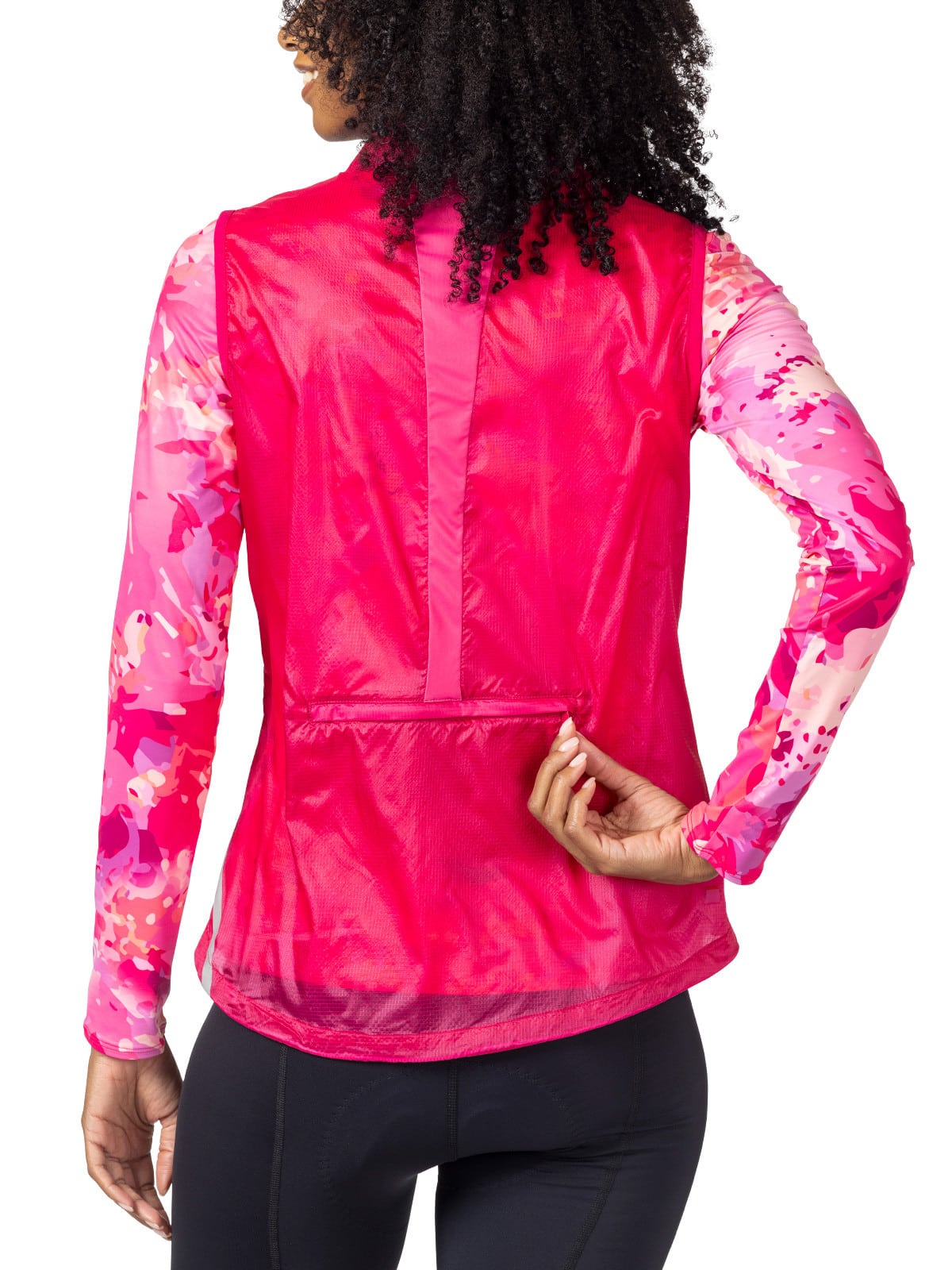MISTRAL PACKABLE VEST FRAMBOISE – Bild 2