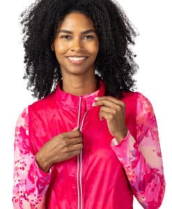 MISTRAL PACKABLE VEST FRAMBOISE – Bild 6